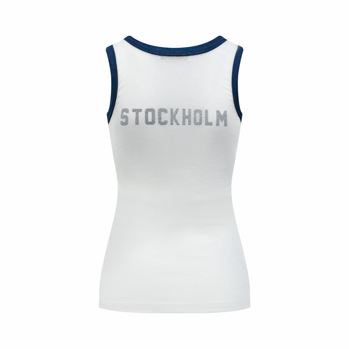 Acne Studios 96‑Graphic Ringer Ribbed Tank Top