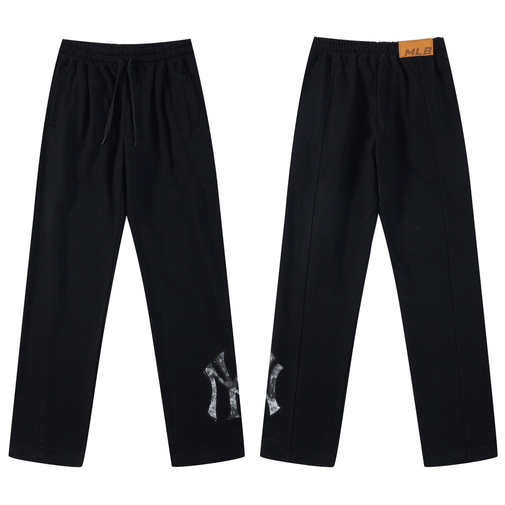 NY Yankees Diamond Monogram Fill Sweatpants