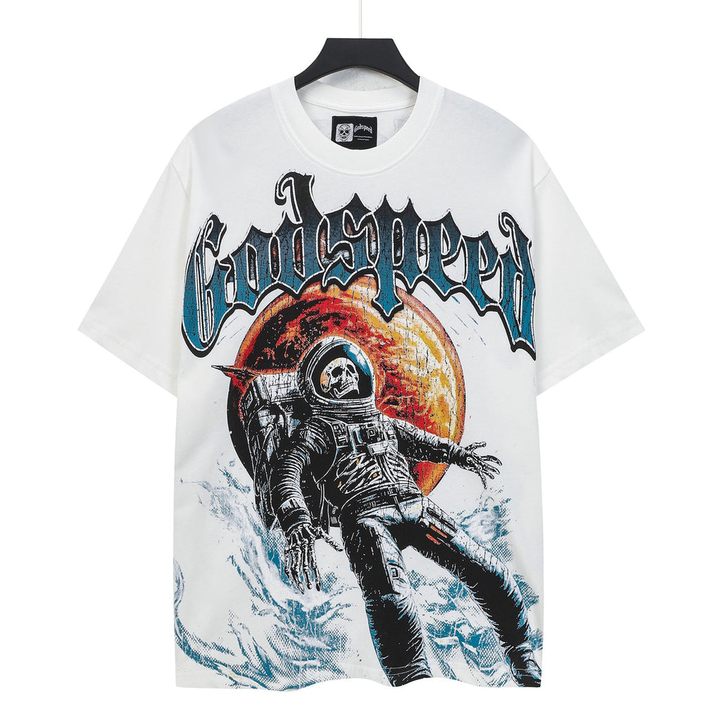 Godspeed Dead Space Astronaut Short Sleeve Tee (Vintage White)