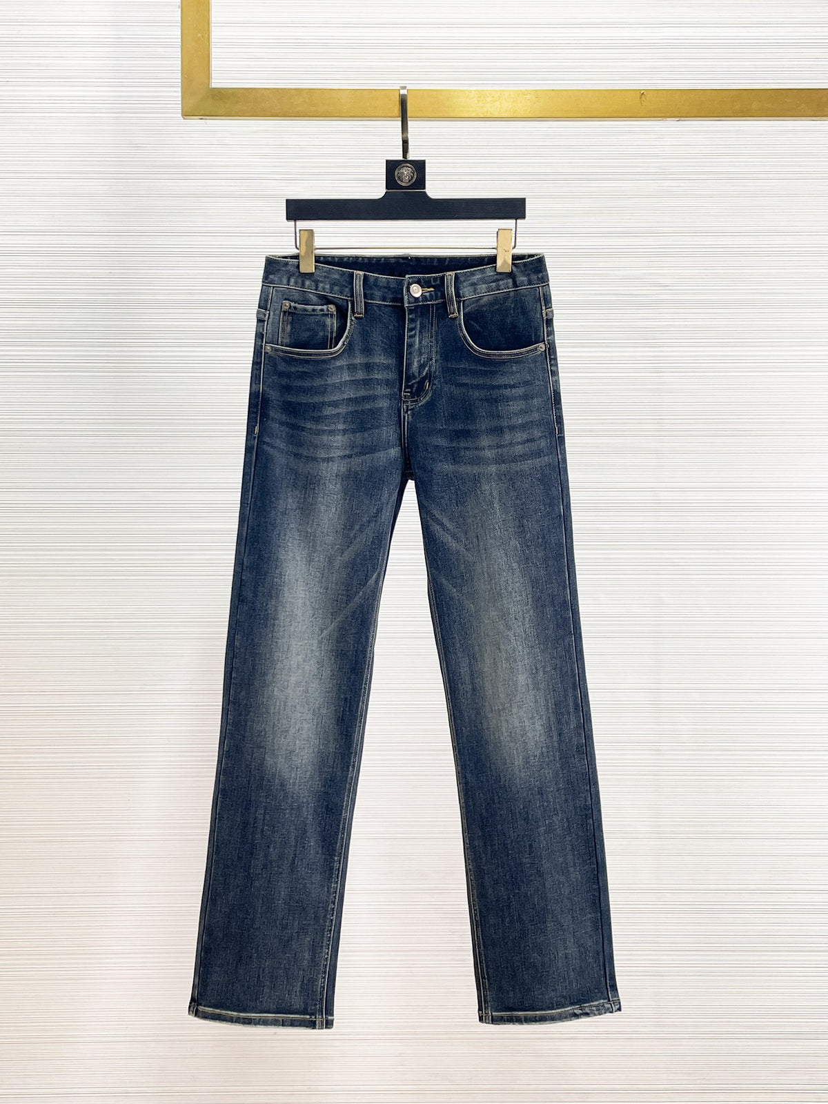 Ralph Lauren Men's Vintage Wash Straight‑Leg Denim Jeans
