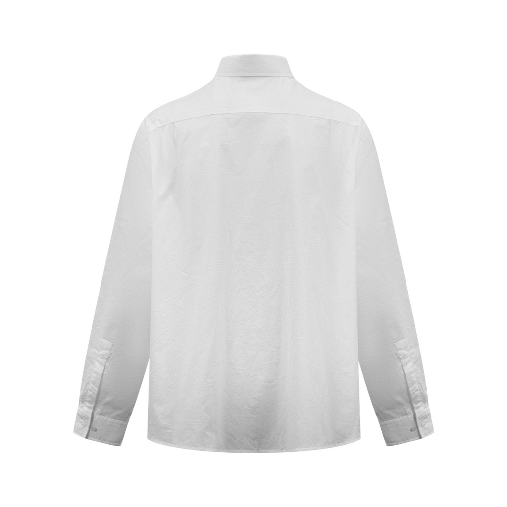 Acne Studios Oversized Long‑Sleeve Button‑Front Cotton Shirt