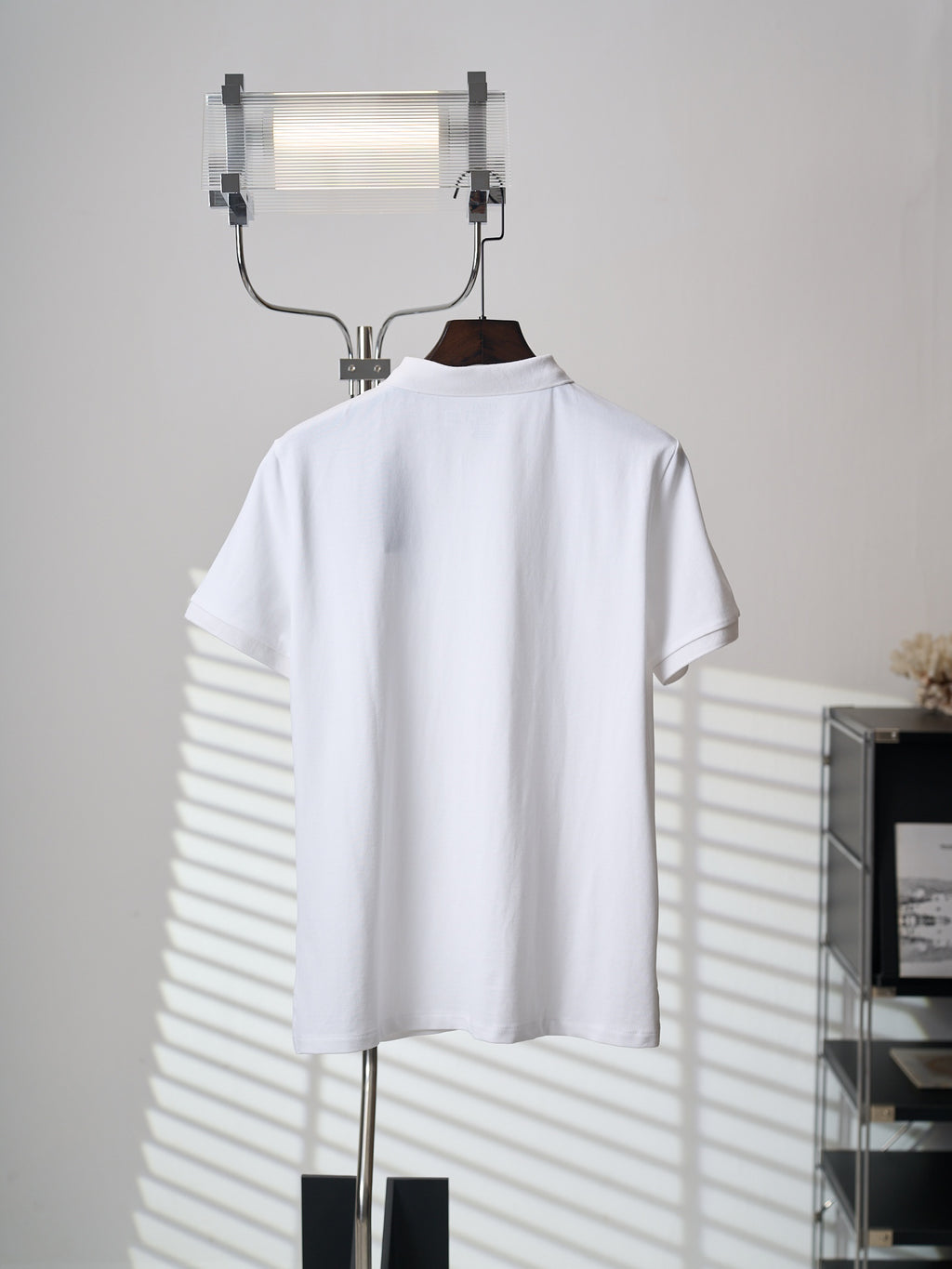Men Classic Short‑Sleeve Collared Polo Shirt, Casual Top With Small Horse Chest Embroidery