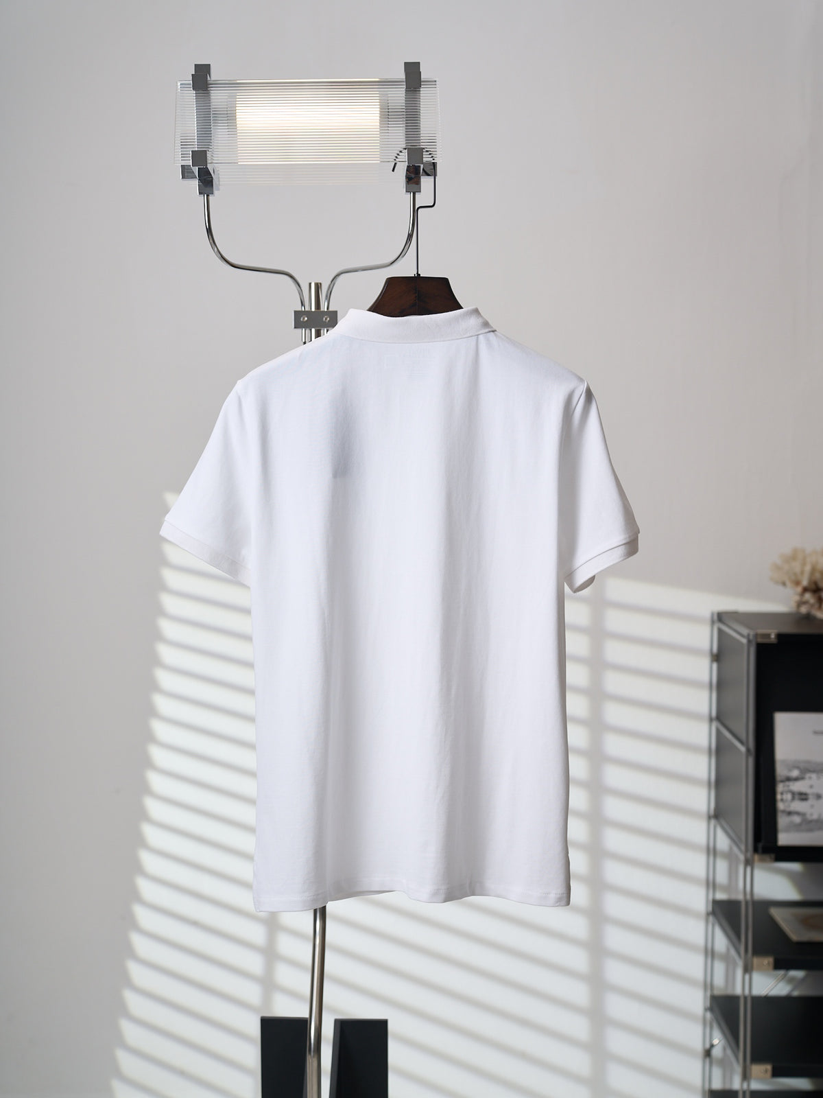 Men Classic Short‑Sleeve Collared Polo Shirt, Casual Top With Small Horse Chest Embroidery