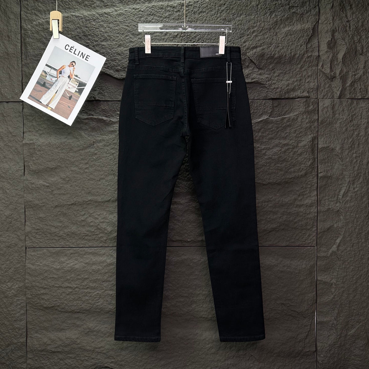 AMIRI Mesh‑Lined Multi‑Rip Distressed Slim‑Fit Denim Jeans
