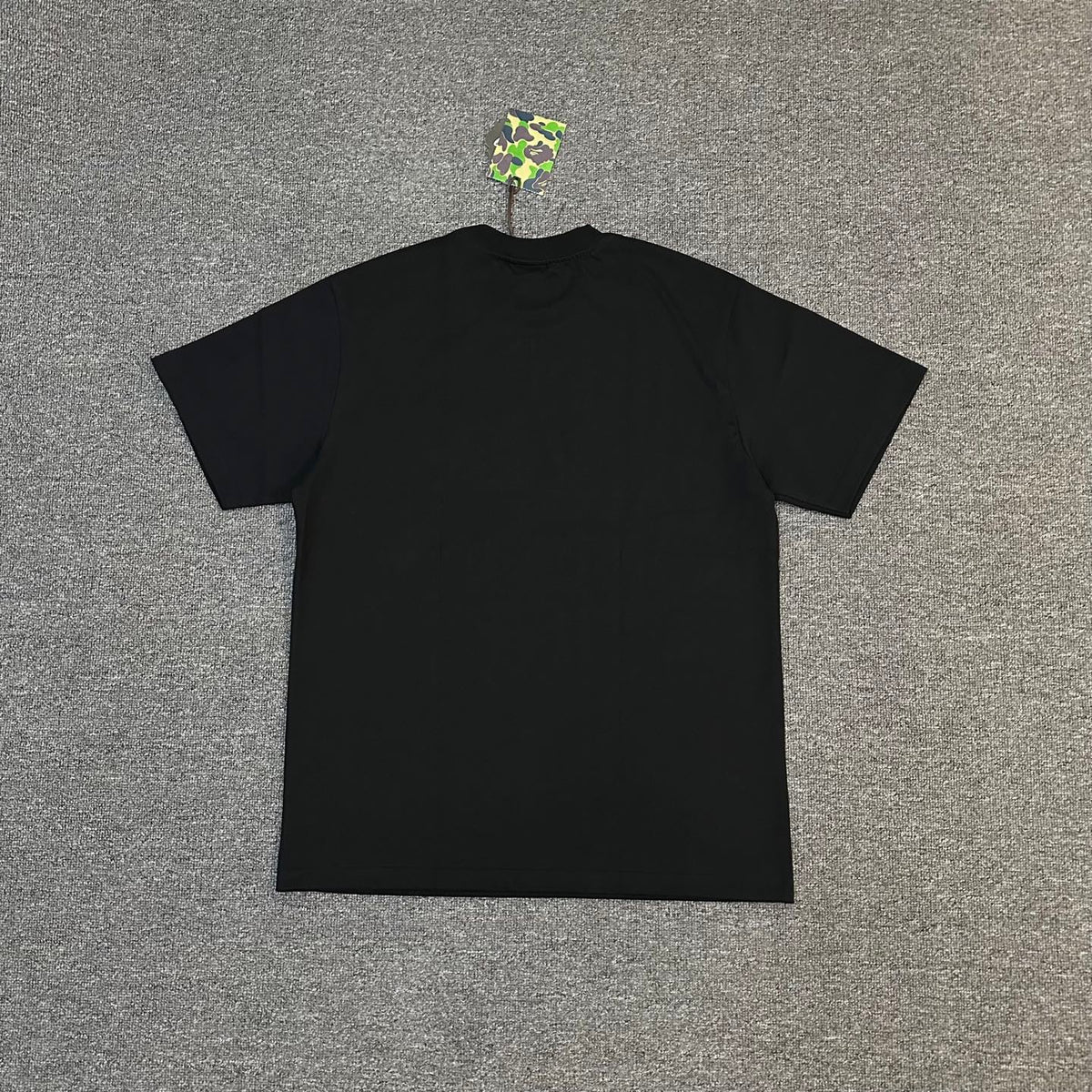 BAPE SS25 "A. Bathing Ape" Script Logo Left Chest Embroidered Oversized Heavyweight Unisex T-Shirt