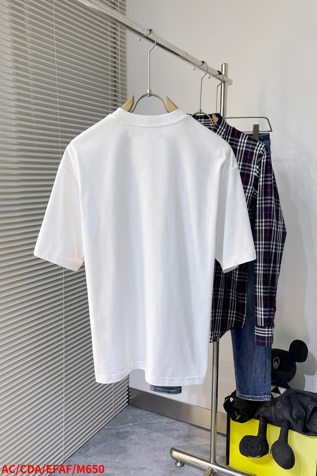 Acne Studios Brush‑Stroke Face‑Graphic Short‑Sleeve T‑Shirt