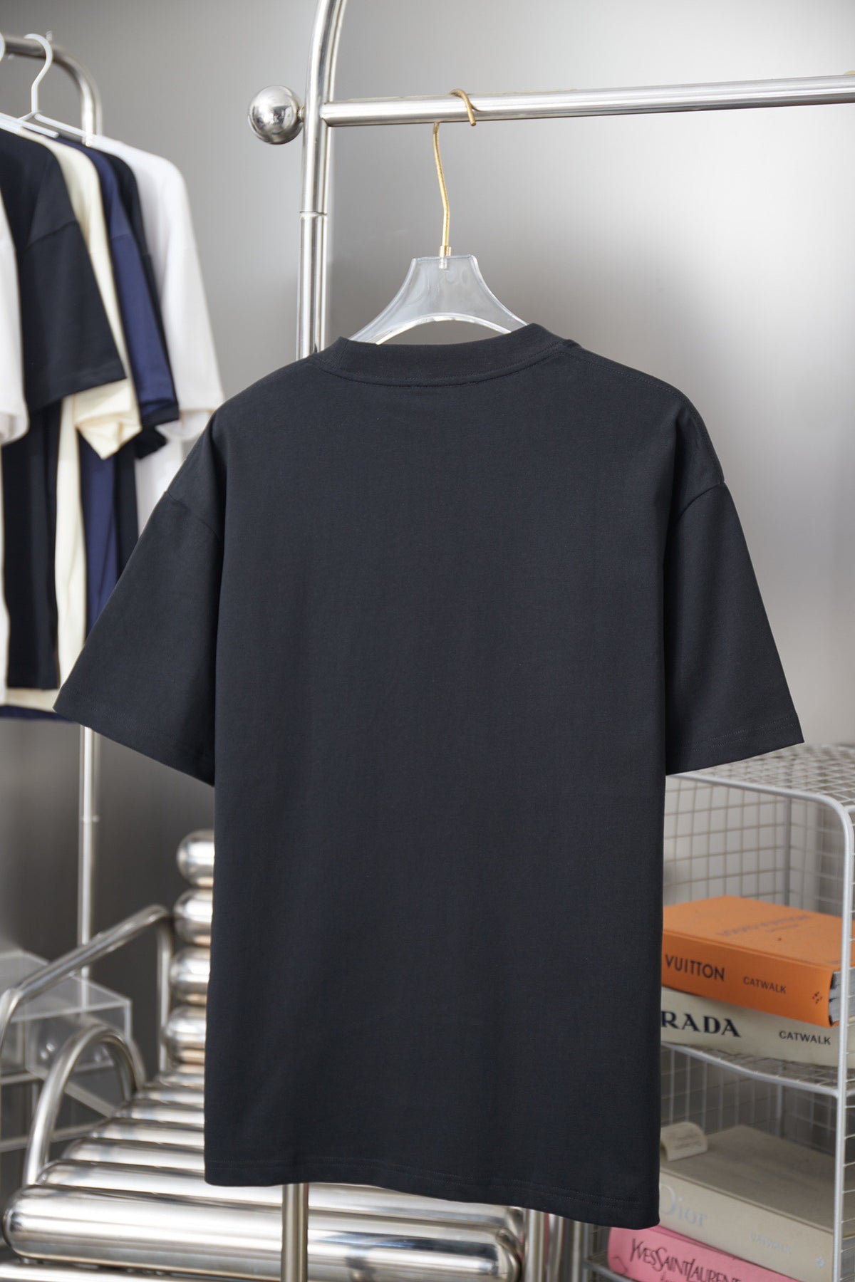 AMIRI Multicolor Collegiate Logo Short‑Sleeve T‑Shirt