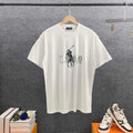 Ralph Lauren Men's Oversized Short‑Sleeve Crew‑Neck T‑Shirt With Large POLO Graphic Print