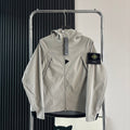 Stone Island Softshell Technical Hooded Jacket with Compass Badge
