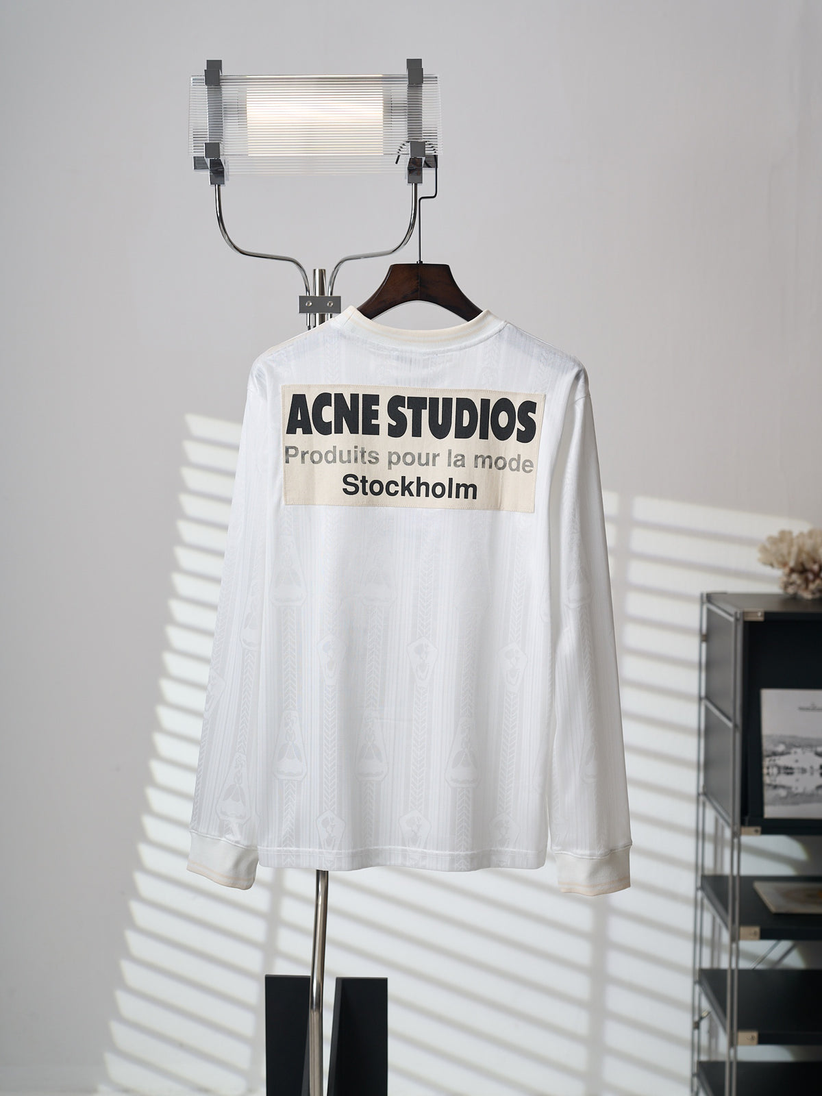 Acne Studios Unisex Number 13 Sport‑Inspired Long‑Sleeve Jersey Top