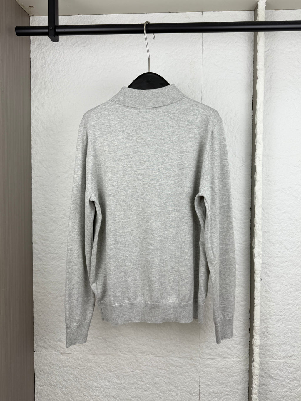 Polo Ralph Lauren Men’s Long‑Sleeve Knit Polo Sweater With Pony Embroidery