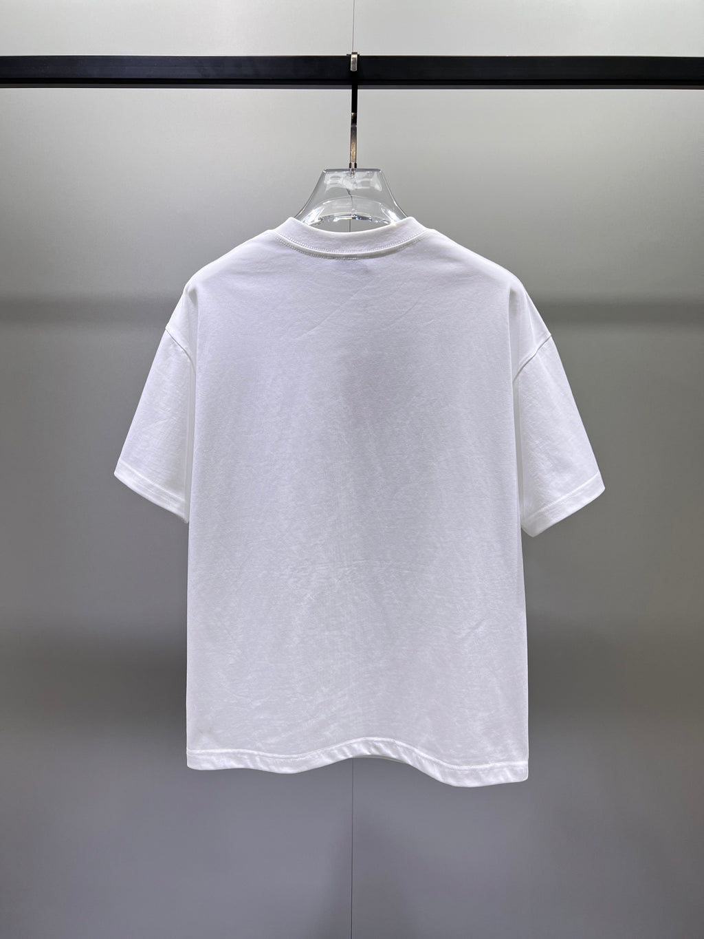 Acne Studios Stockholm 1996 Front Print Crew‑Neck Short‑Sleeve T‑Shirt