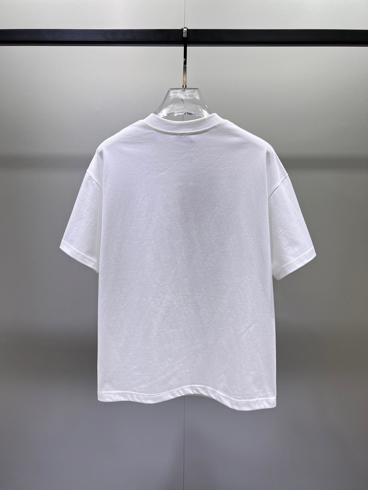 Acne Studios Stockholm 1996 Front Print Crew‑Neck Short‑Sleeve T‑Shirt