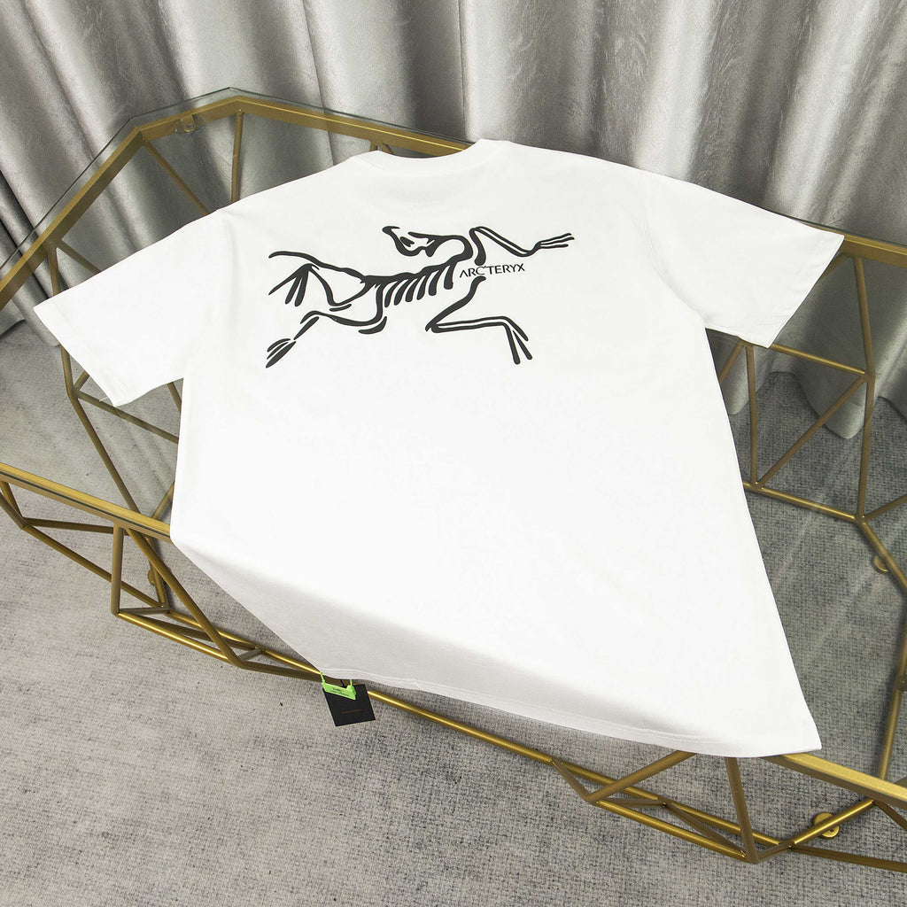 Arc'teryx ARC25FW Puff Print Skeleton Bird Heavyweight Unisex T-Shirt