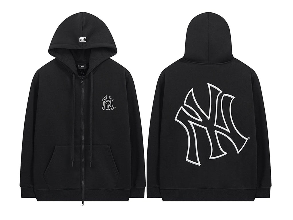 MLB Outline Logo Zip-Up Hoodie