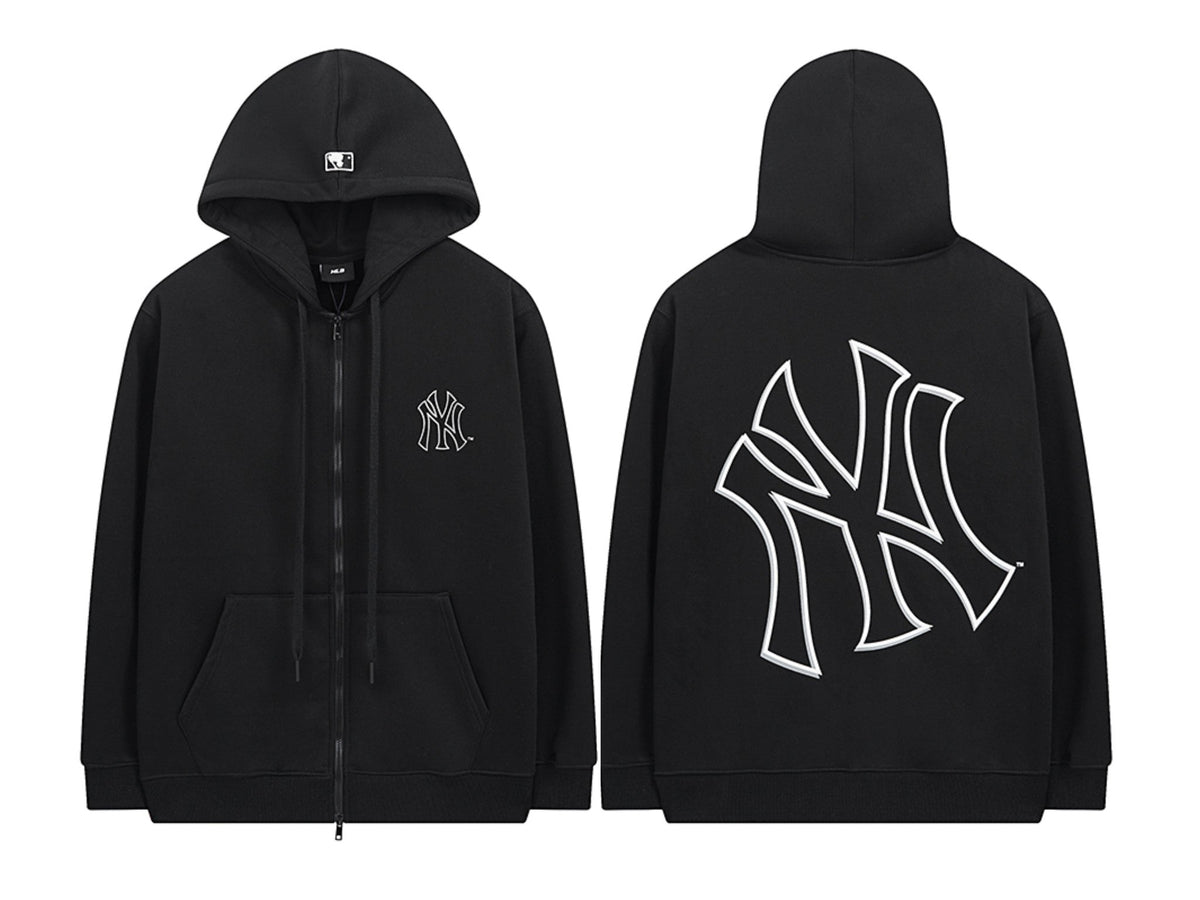 MLB Outline Logo Zip-Up Hoodie