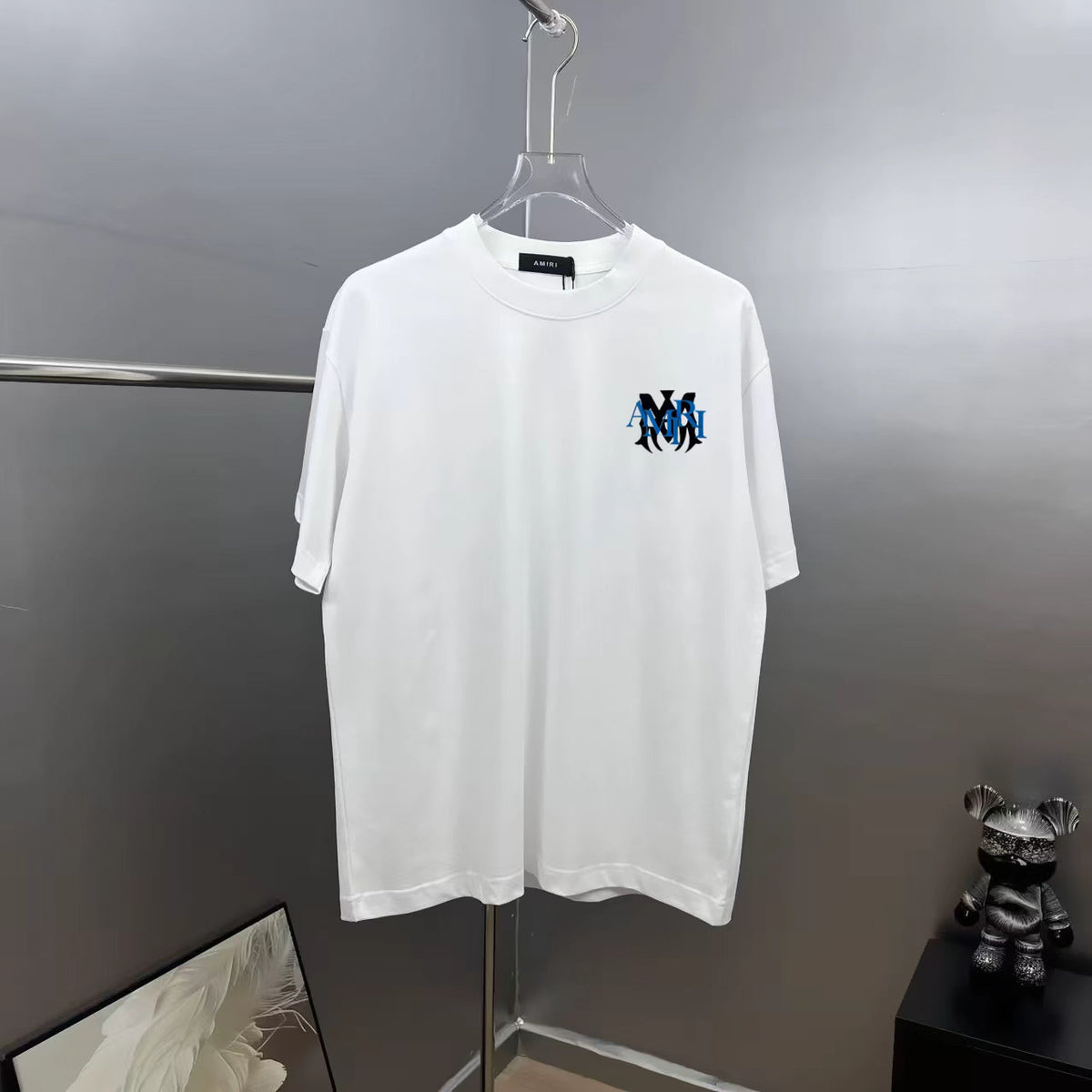 AMIRI Graphic Crew Neck Short‑Sleeve T‑Shirt