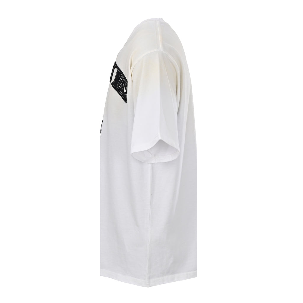 Acne Studios Gym‑Theme Varsity‑Graphic Oversized Crew‑Neck T‑Shirt