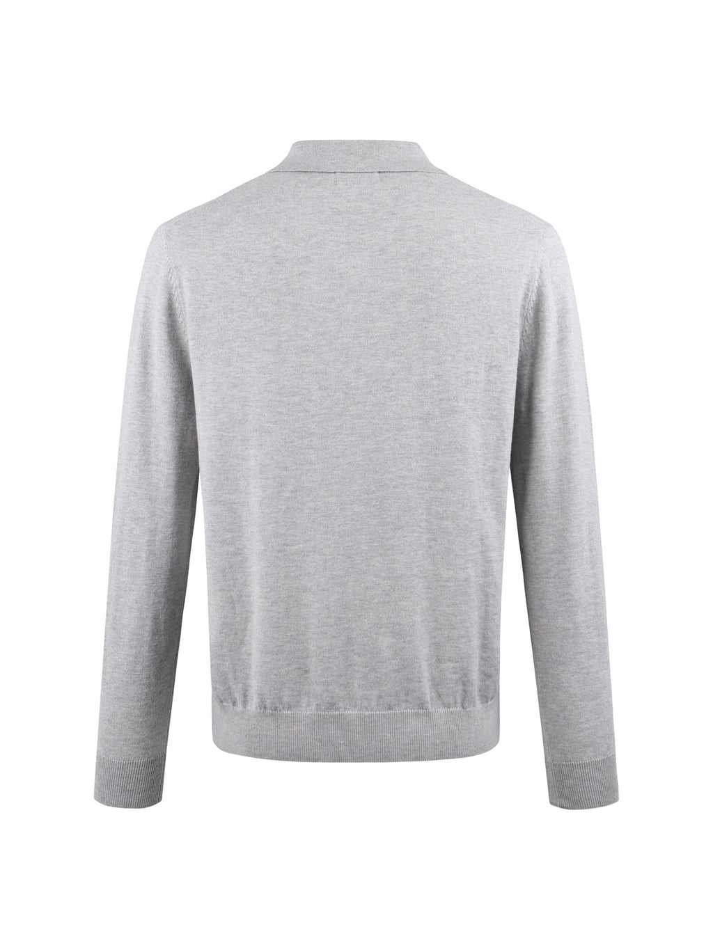 Polo Ralph Lauren Men’s Long‑Sleeve Knit Polo Sweater With Navy Pony Embroidery