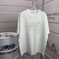 Acne Studios Back Circular‑Print T‑Shirt, Off‑White