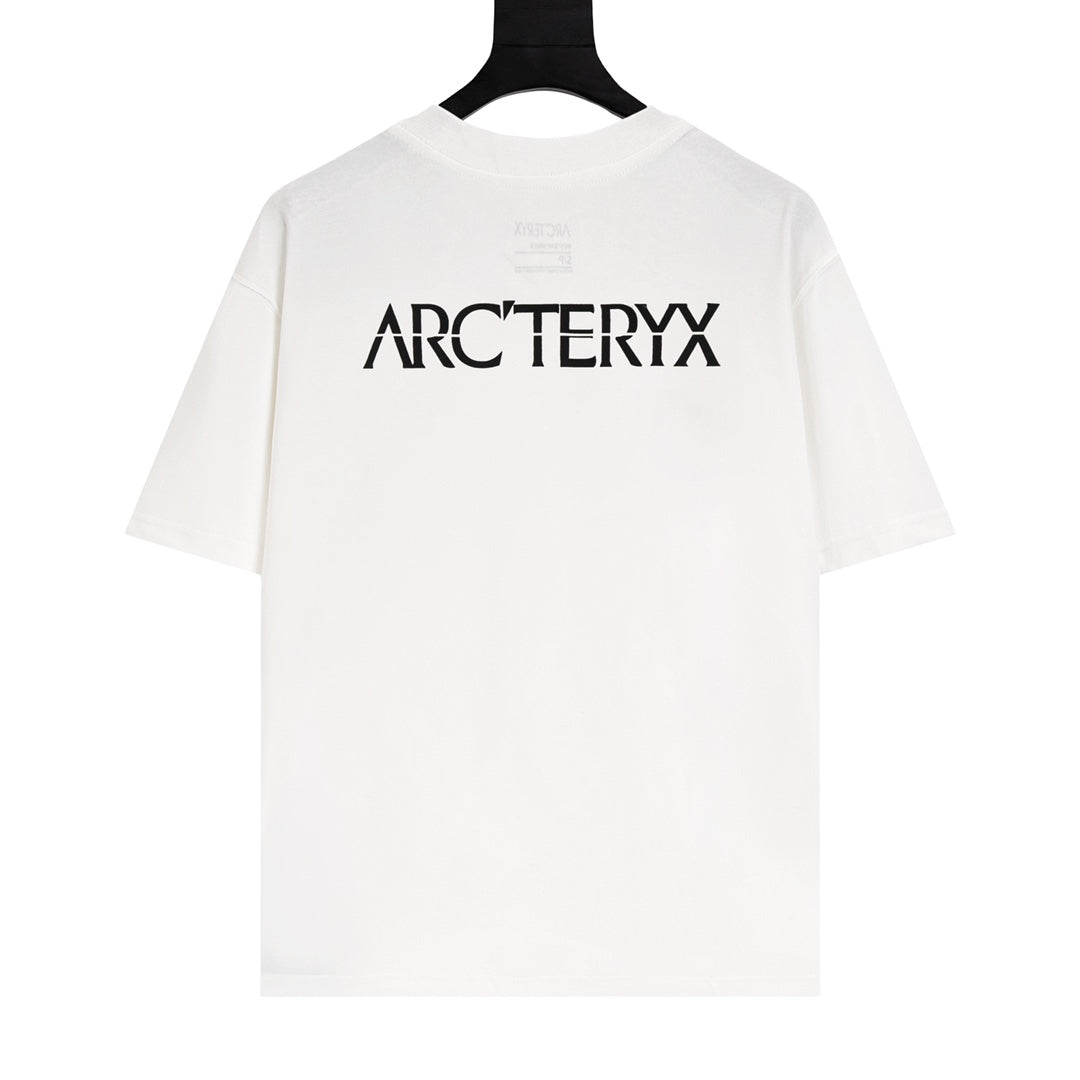 Arc'teryx Front Bird Logo Back Large Wordmark SS T‑Shirt