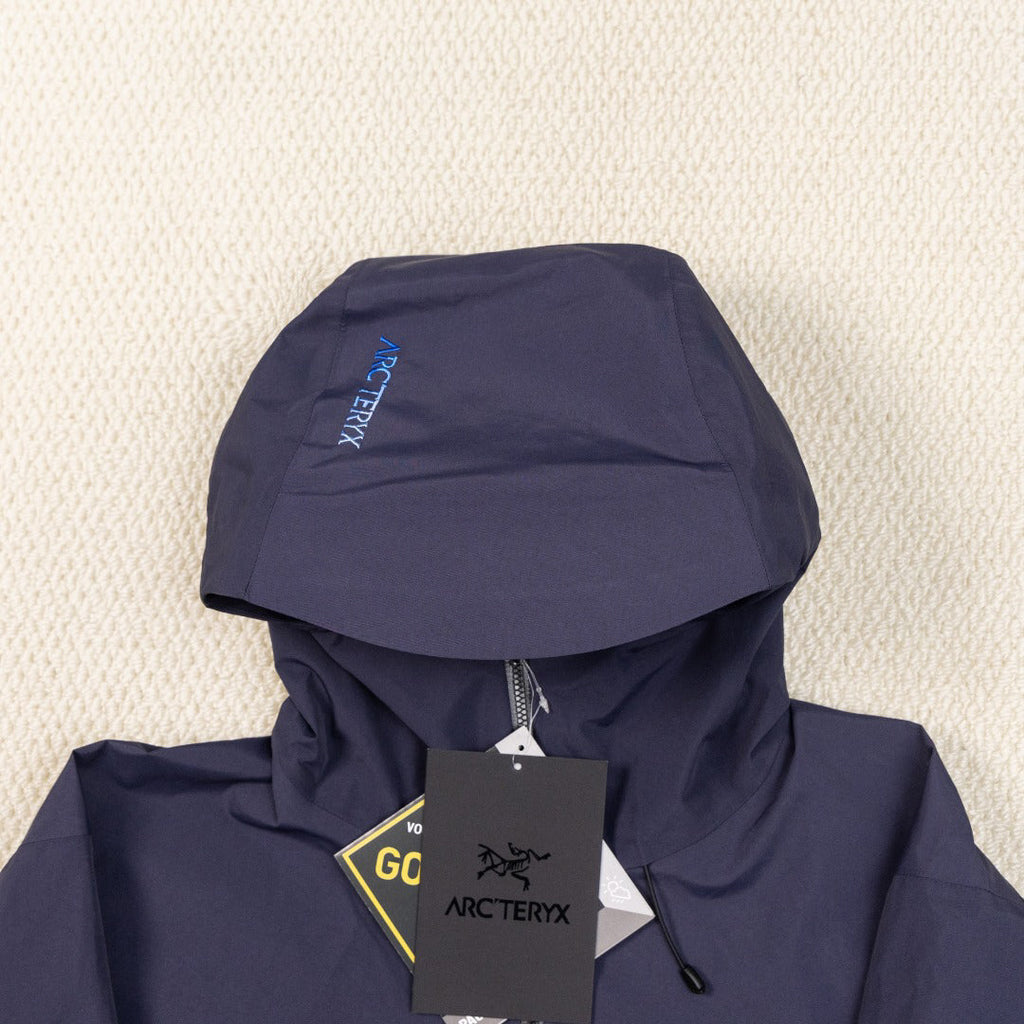 Arc'teryx GORE‑TEX Color‑Block Hooded Waterproof Shell Jacket