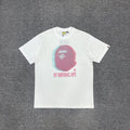 BAPE Glitch Art Ape Head Oversized Unisex T-Shirt