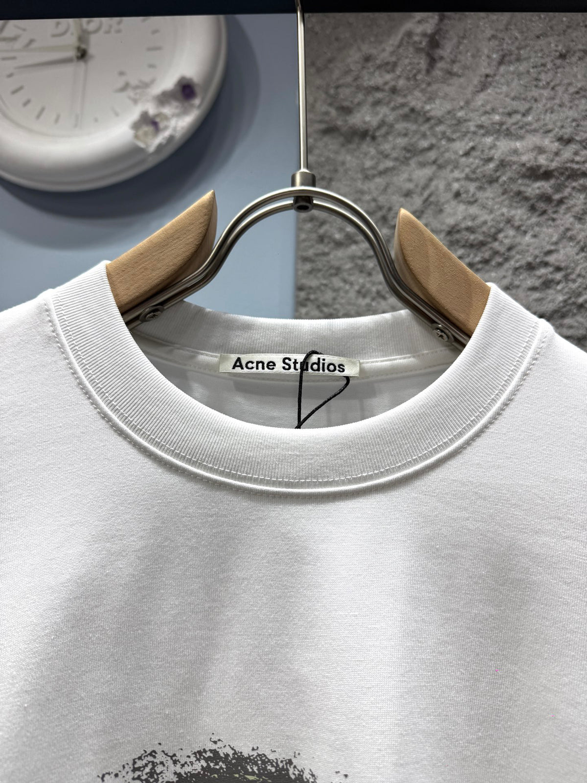 Acne Studios Circular Graphic Short‑Sleeve T‑Shirt
