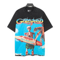 Godspeed Surfer Skeleton Graphic T‑Shirt