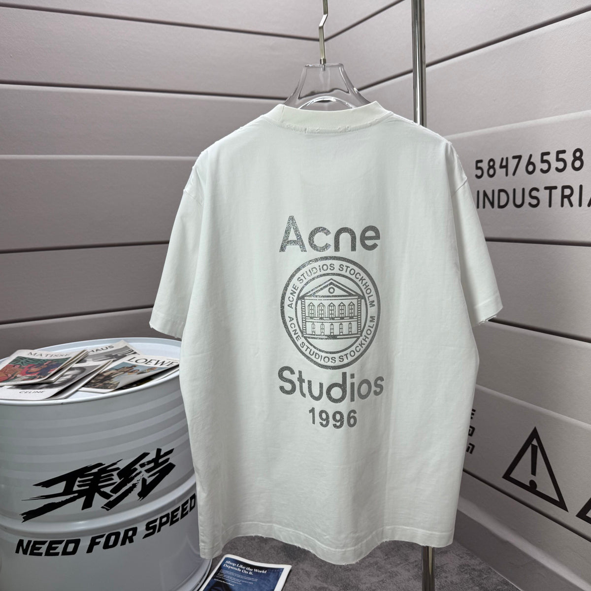 Acne Studios Stockholm 1996 Chest‑Print T‑Shirt