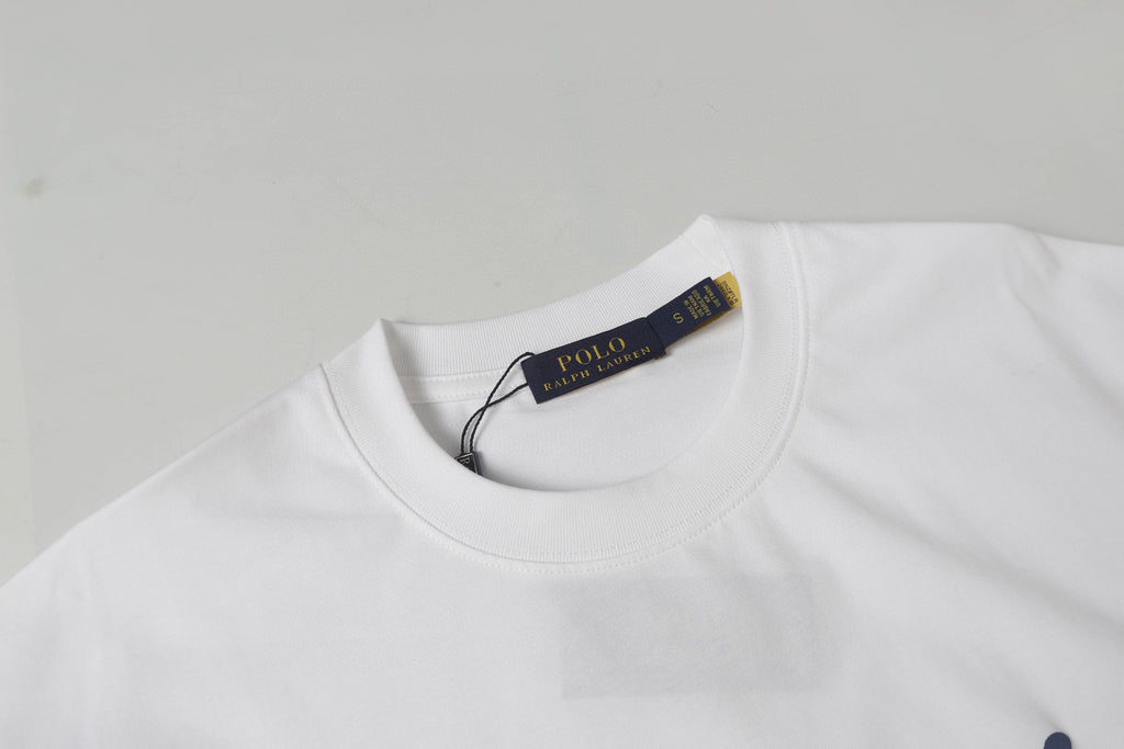 Ralph Lauren Men's Crew‑Neck Short‑Sleeve Graphic Print T‑Shirt