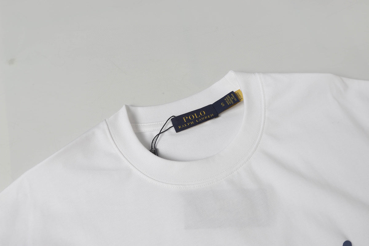 Ralph Lauren Men's Crew‑Neck Short‑Sleeve Graphic Print T‑Shirt
