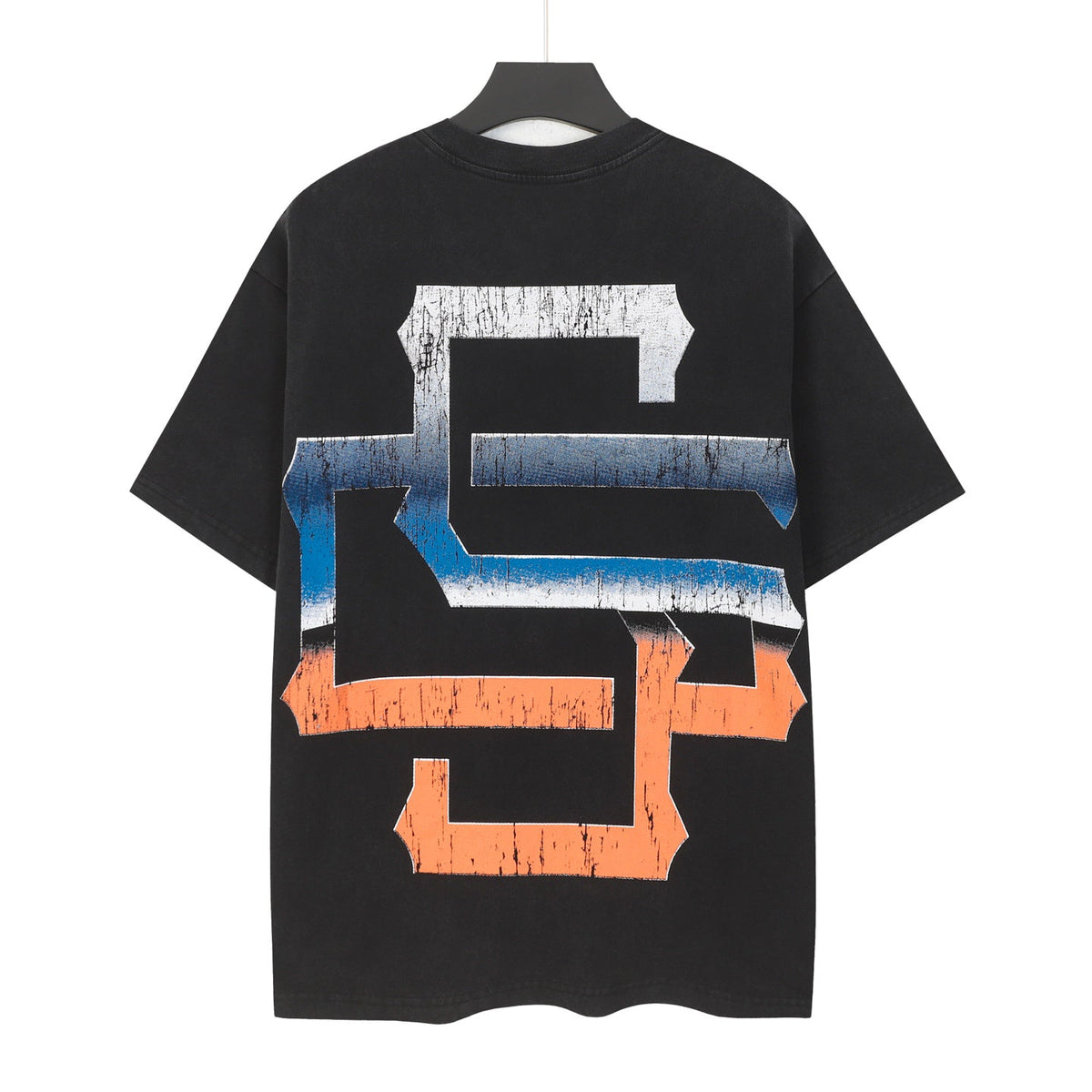 Godspeed Sci‑Fi Robo Cop Warrior Short Sleeve Tee (Washed Black)