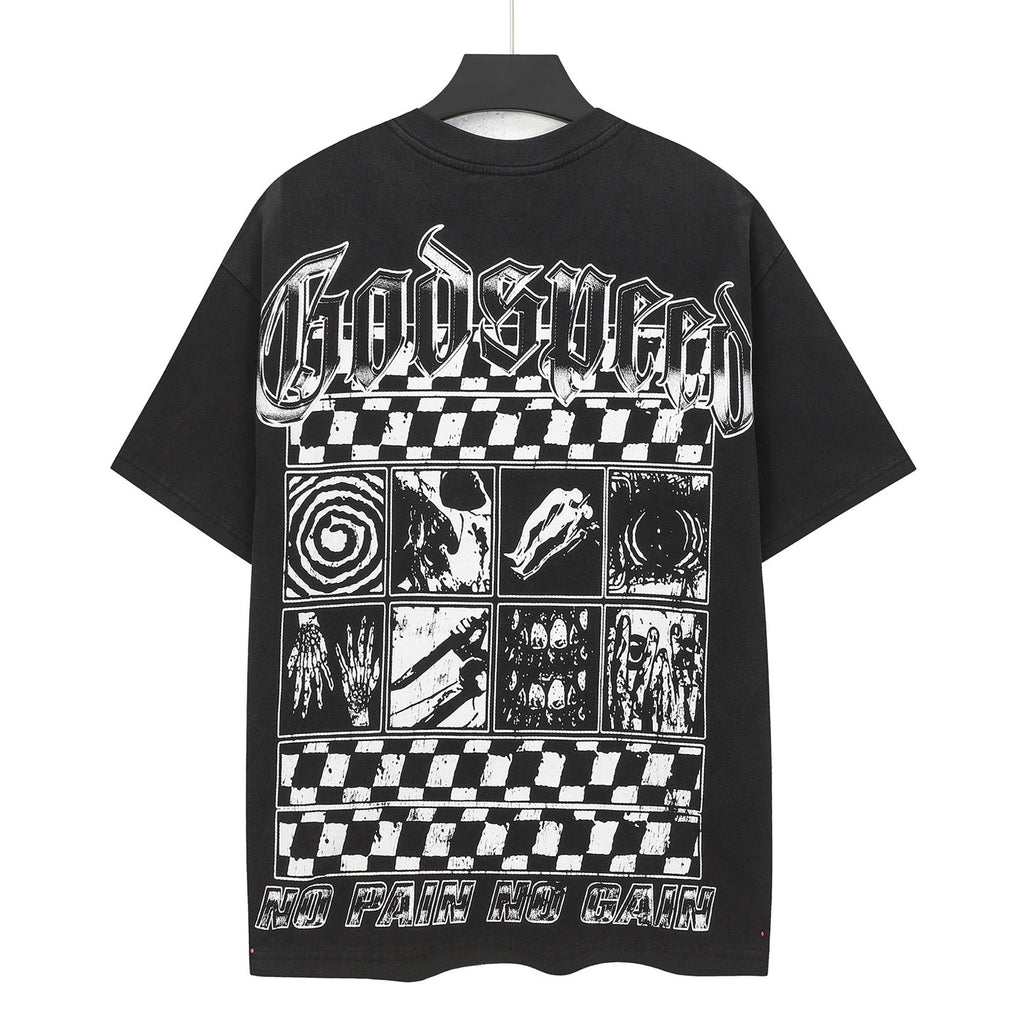 Godspeed Welder Skeleton Mechanic Short Sleeve Tee (Black)