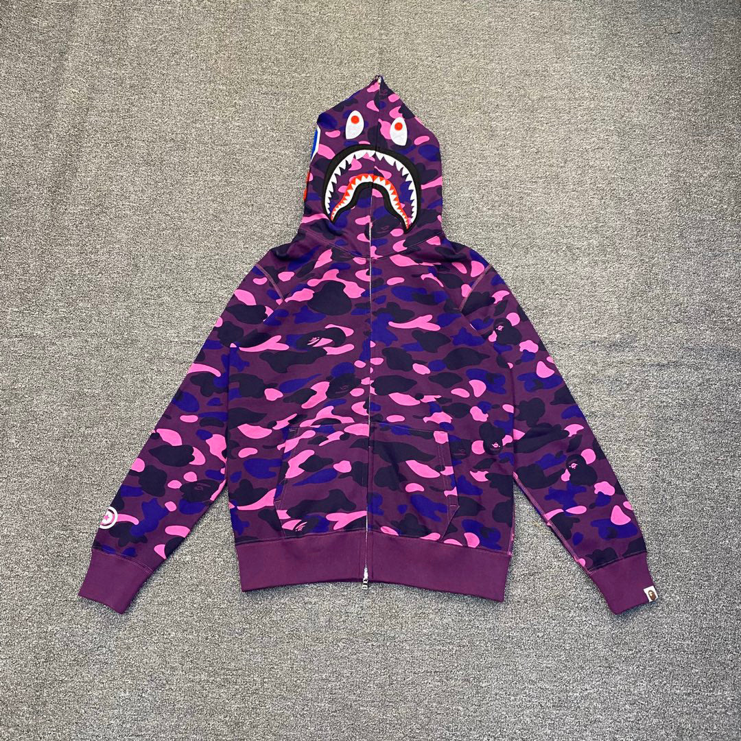 BAPE 1ST CAMO Shark Full-Zip Hoodie