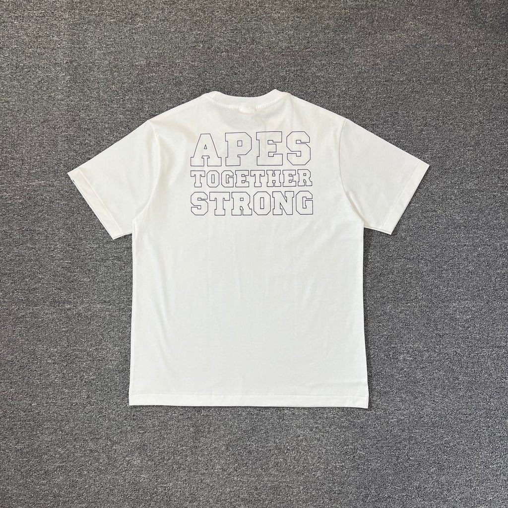 BAPE Classic College Logo Oversized Heavyweight Unisex T-Shirt