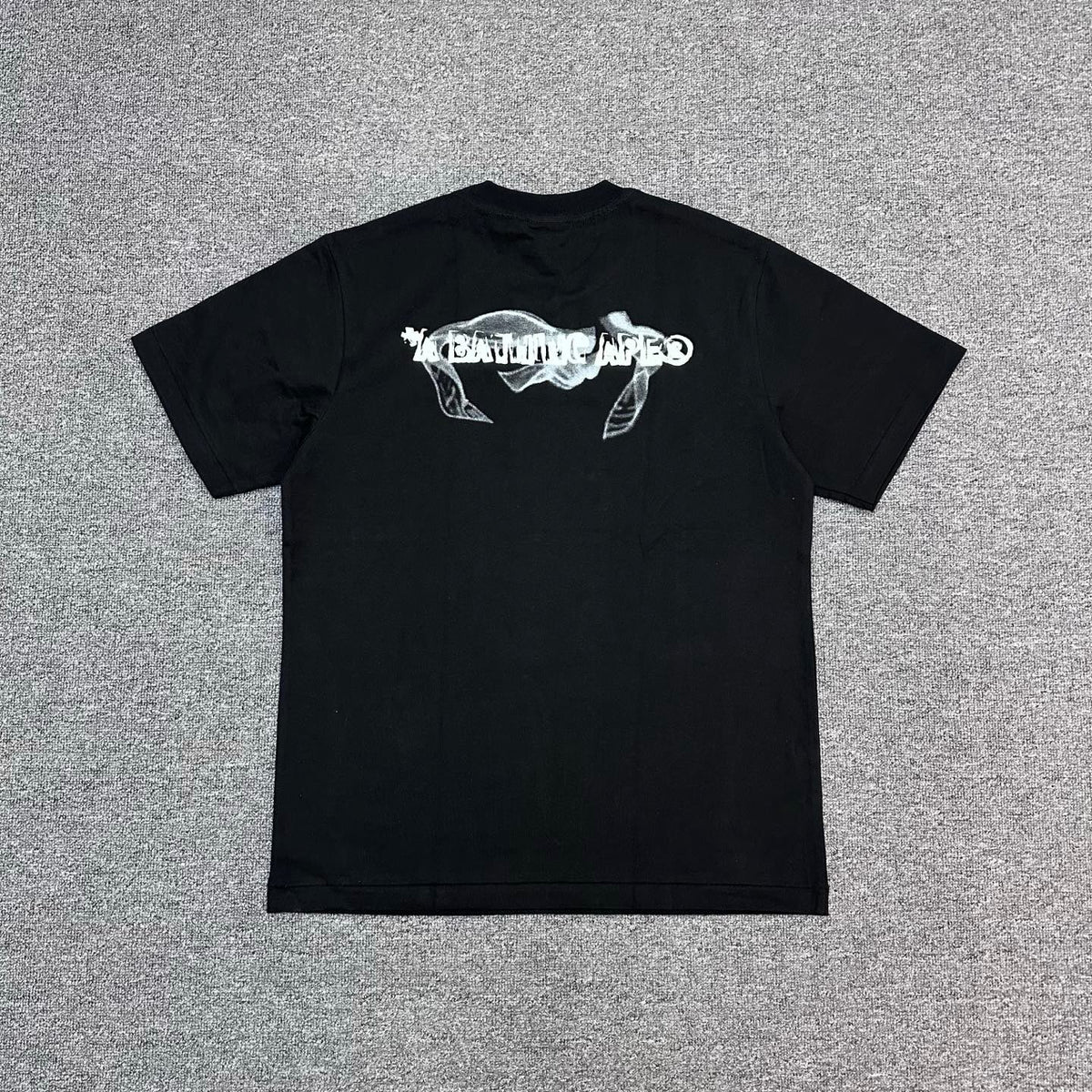 BAPE FW25 Mosquito Coil Ink Wash Ape Sumi-E Oversized Heavyweight Unisex T-Shirt