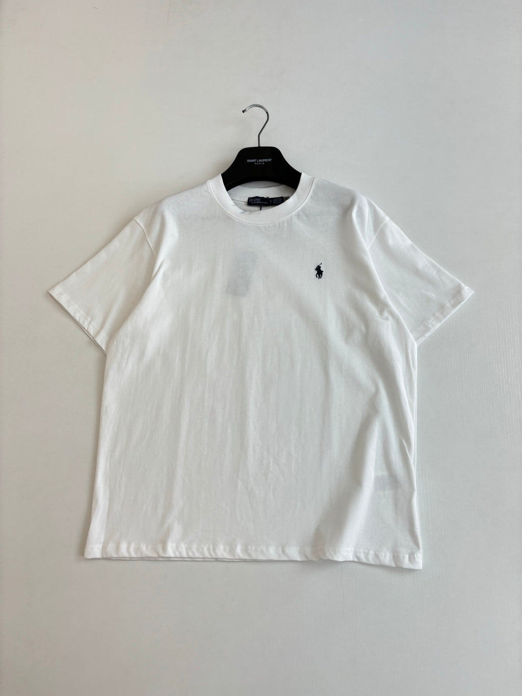 Ralph Lauren Men's Relaxed‑Fit Crew‑Neck Short‑Sleeve T‑Shirt With Navy Pony Logo