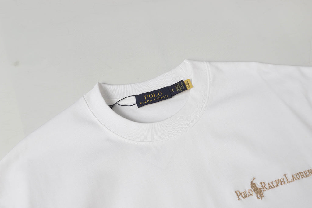 Ralph Lauren Men's Crew‑Neck Short‑Sleeve Embroidered Logo T‑Shirt
