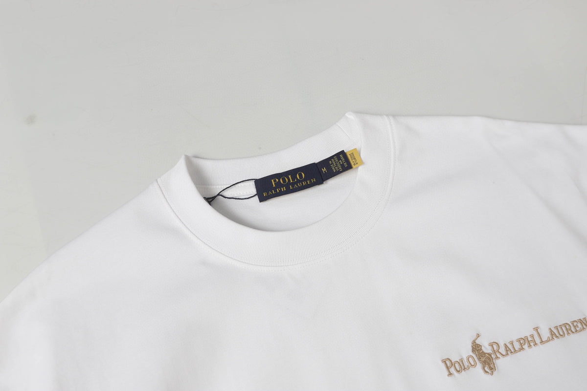 Ralph Lauren Men's Crew‑Neck Short‑Sleeve Embroidered Logo T‑Shirt