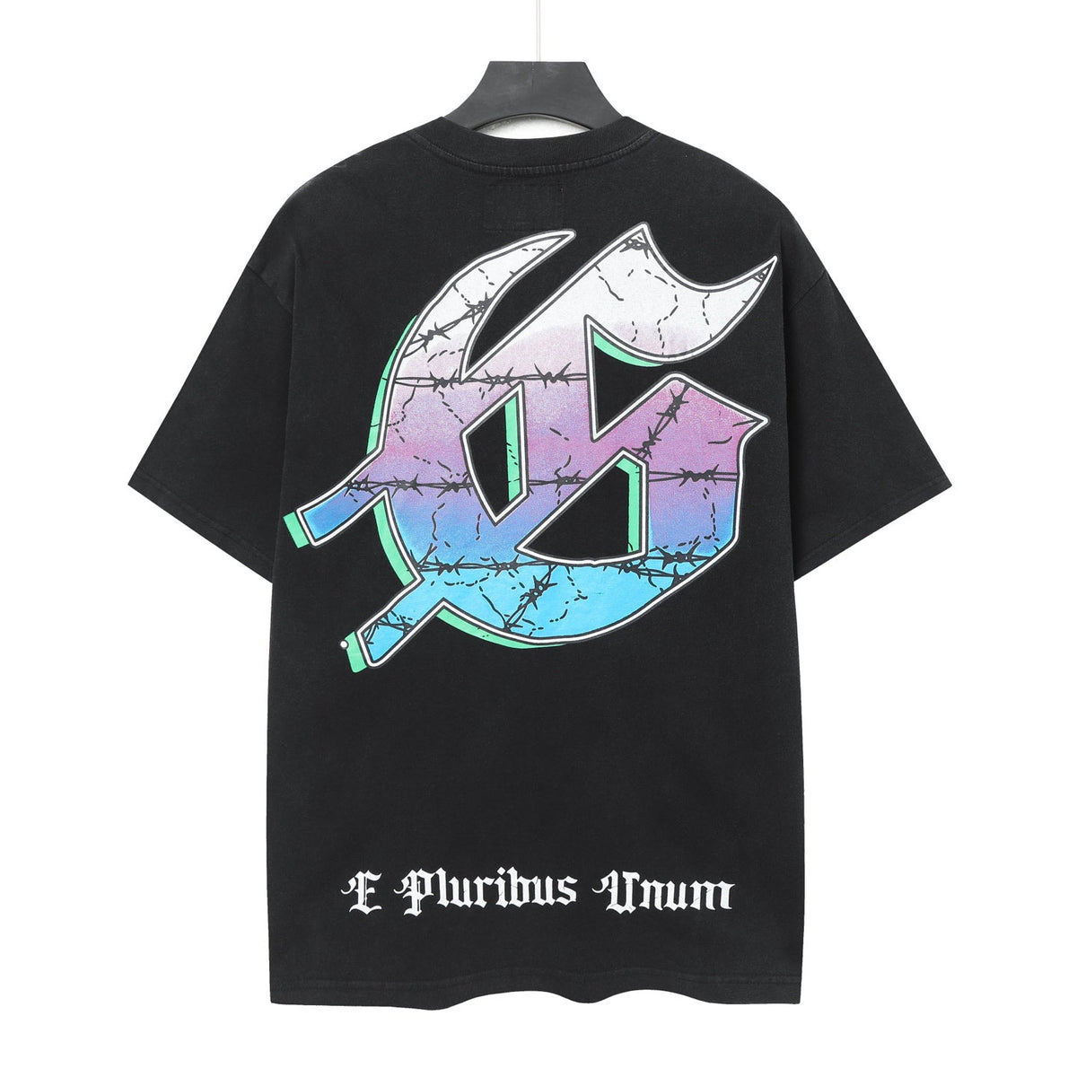 Godspeed Skull Graphic Vintage Washed Tee