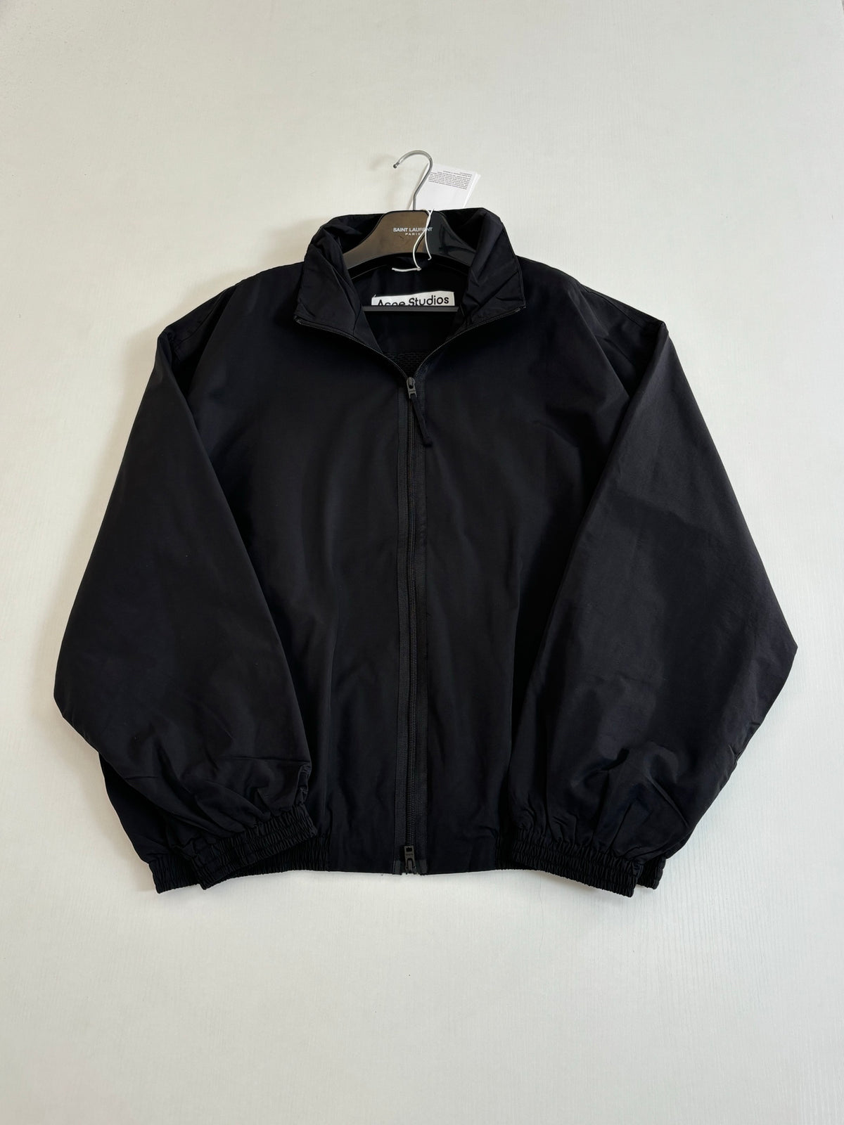 Acne Studios Oversized Stand‑Collar Full Zip Track Jacket