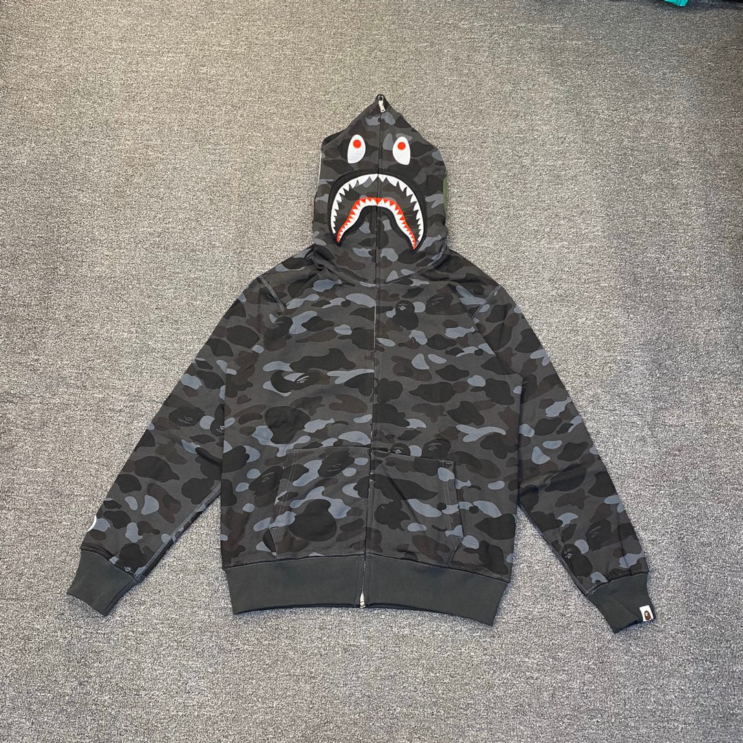 BAPE 1ST CAMO Shark Full-Zip Hoodie