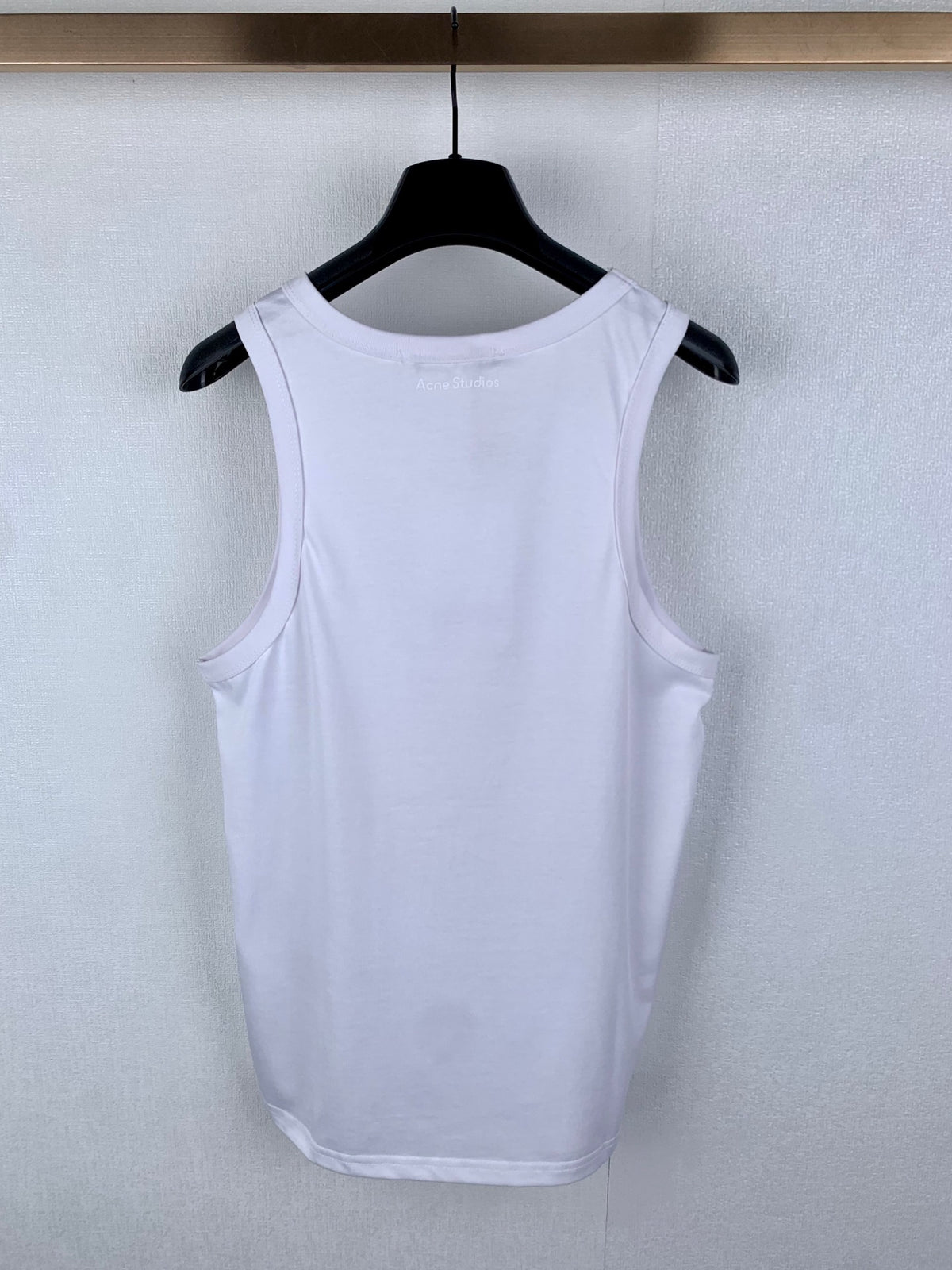 Acne Studios Text Print Sleeveless Tank Top