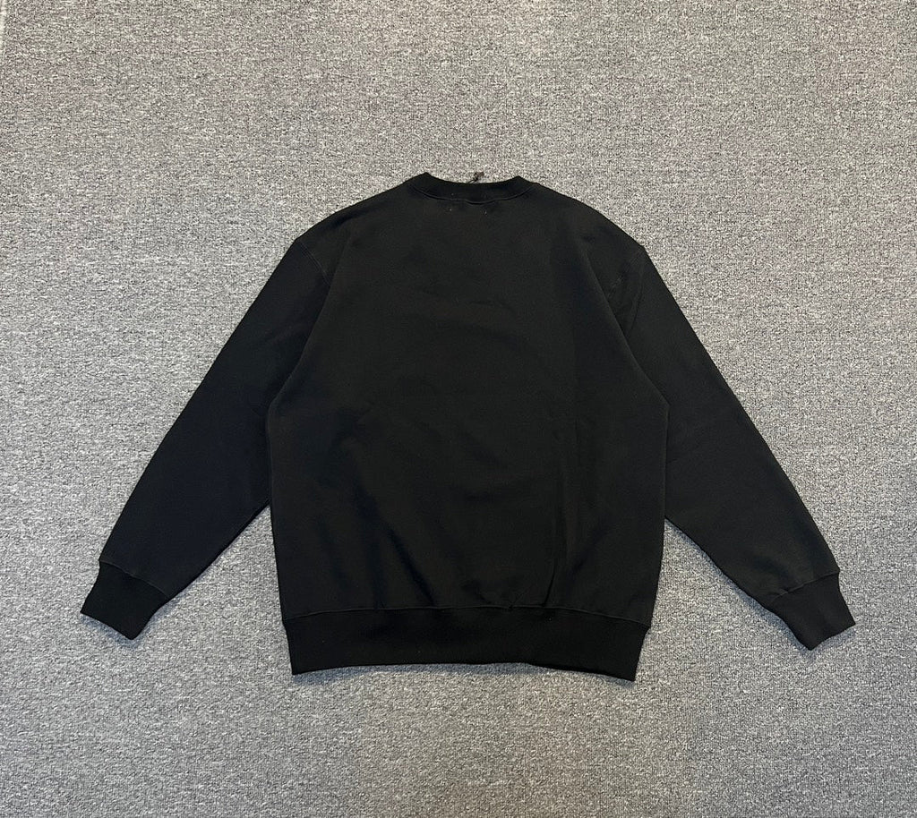 BAPE ABC Camo Ape Head "By Bathing Ape" Crewneck Sweatshirt - Gray / Black