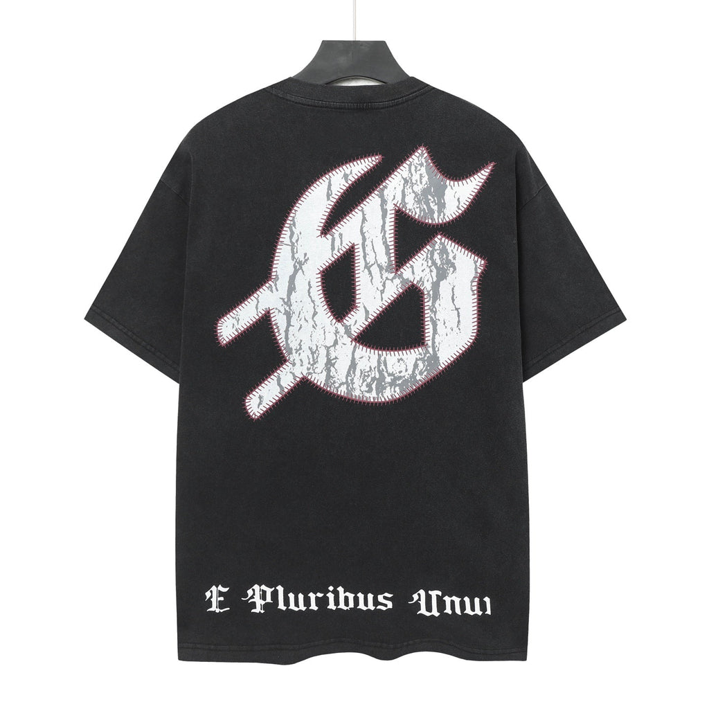 Godspeed Skeleton Baseball Batter Graphic T‑Shirt