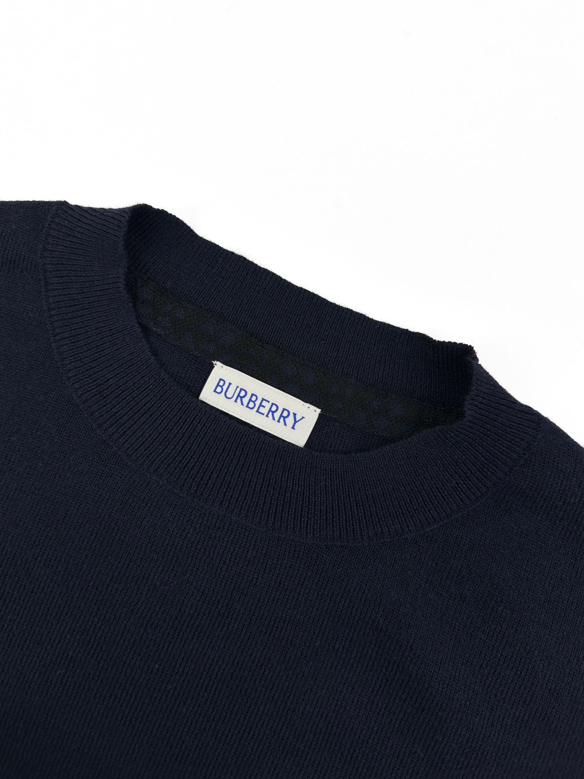 Men Crew Neck Short‑Sleeve Knit Sweater, Small Horse Embroidery