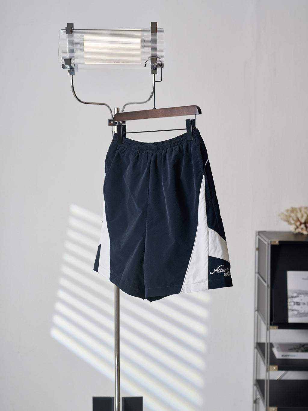 Acne Studios Colour‑Block Track Shorts