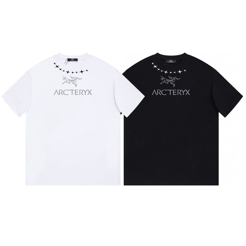 Arc'teryx Star Collar Reflective Logo Unisex Short‑Sleeve T‑Shirt