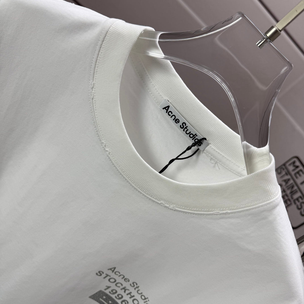 Acne Studios Stockholm 1996 Chest‑Print T‑Shirt